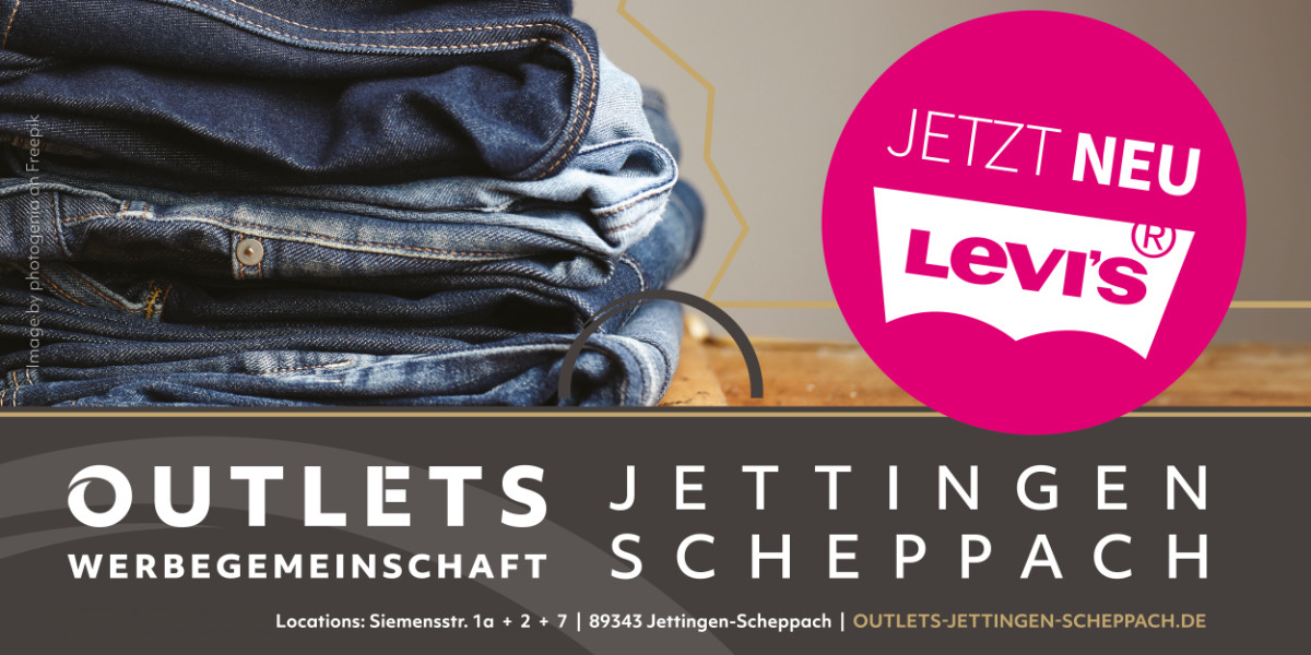 Levis Store-Eröffnung Outlets Jettingen-Scheppach