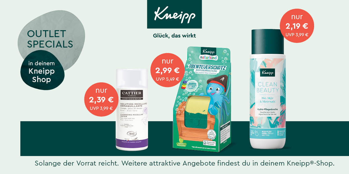 Kneipp Outlet Specials Jettingen-Scheppach