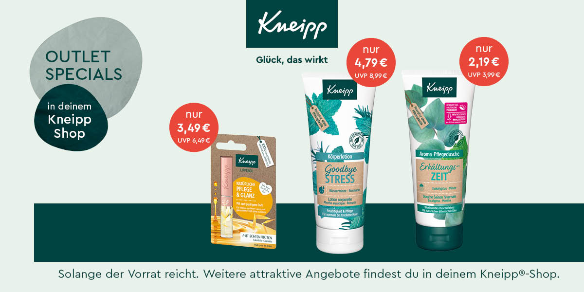 Kneipp Outlet Specials Jettingen-Scheppach